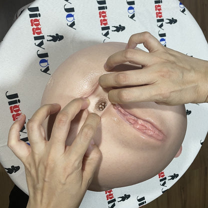 Realvagina Jewel On a hole Ball 14.33lb Realistic vagina 5 Holes in One Masturbation