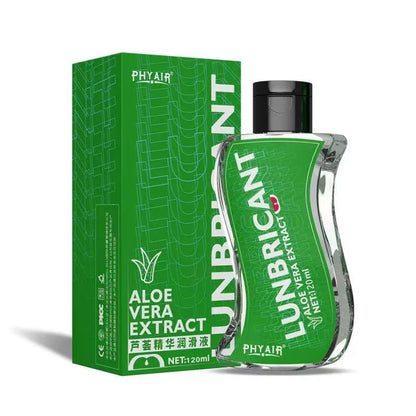 RealVagina 200ml Water Based Lube Lasts Long & Easy to Clean in a green bottle with Aloe Vera extract