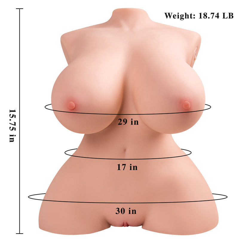 Men Masturbation Thrusting Realistic Vagina Sex Doll Tiny 16.5LB XISE ODM