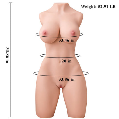 Silicone Masturbation Auto Thrusting Sex Doll Dolls Erica 52.9LB XISE