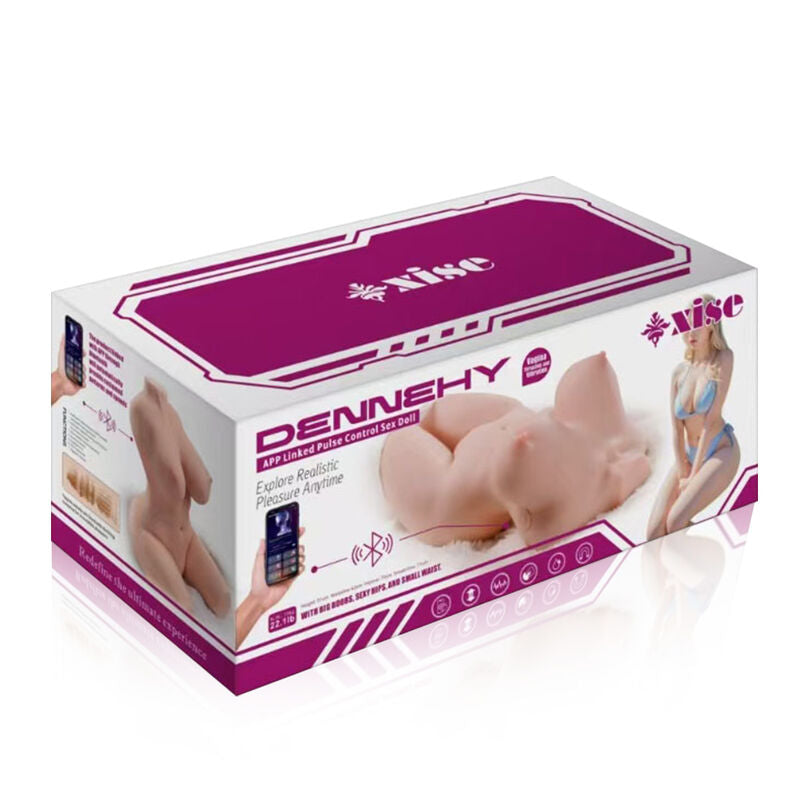 APP Controlled 24LB thrusting Sex Doll  Female Torso with Huge Breasts Fat Butt 5