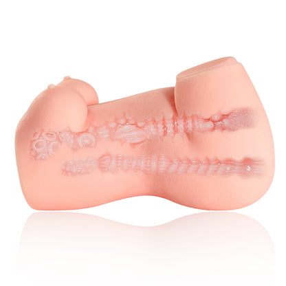 RealVagina 2lbs Realistic Vagina Body-Safe Pocket Pussy Toy A0900 with detailed interior for enhanced pleasure