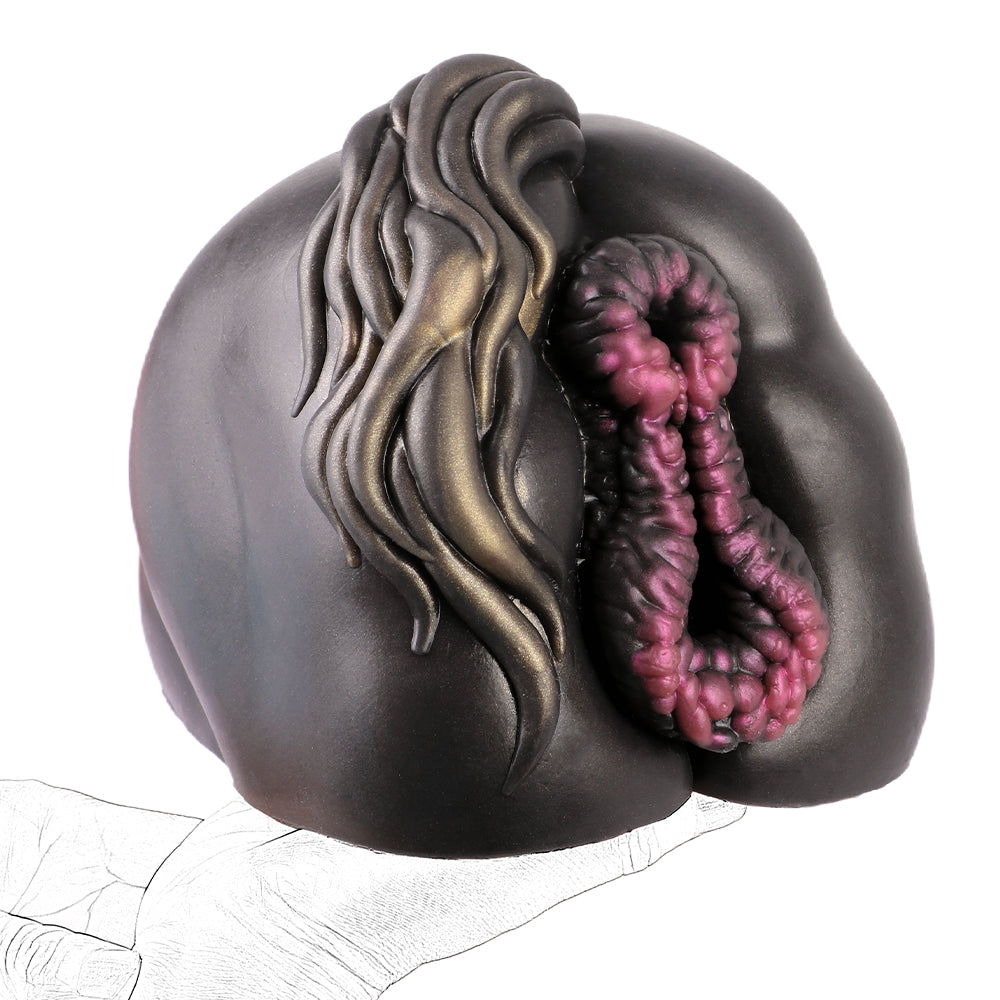 RealVagina Horse Pussy Torso Buttocks Male Masturbator showcasing realistic detailing and texture