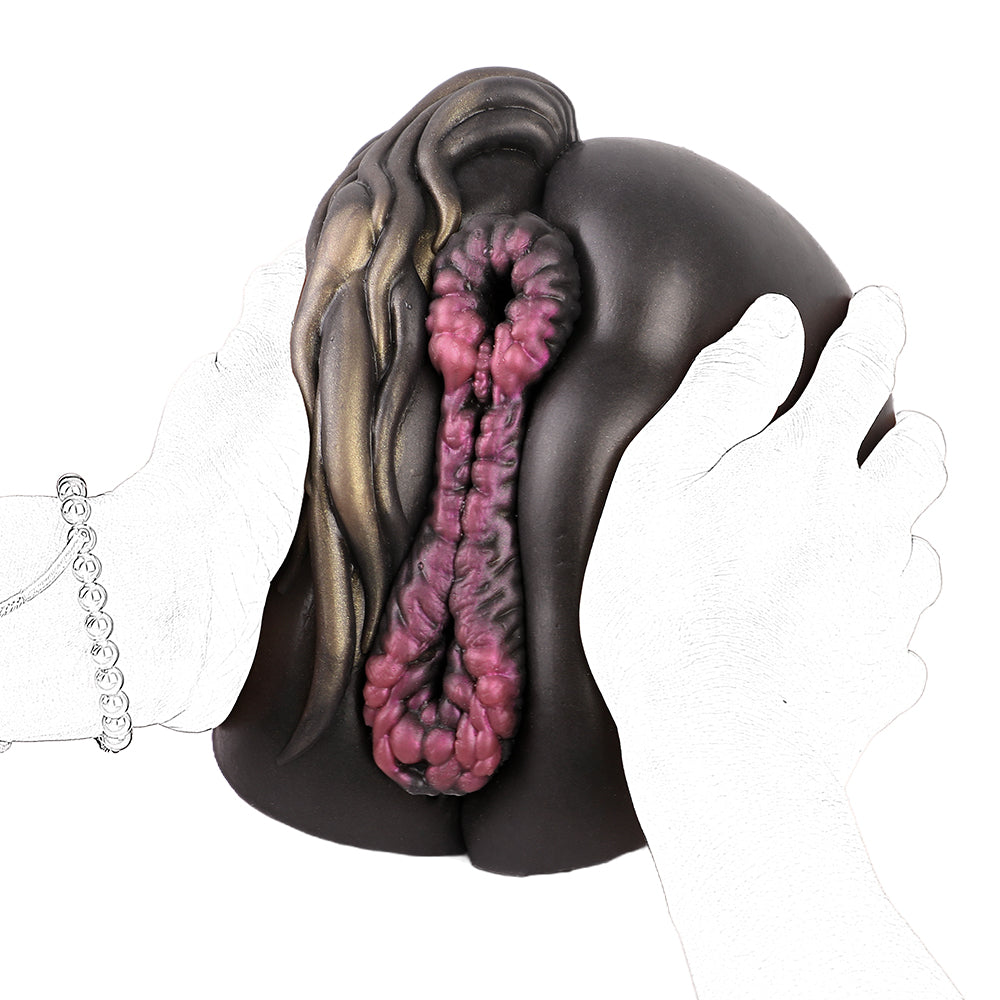 RealVagina Horse Pussy Torso Buttocks Male Masturbator with realistic detailing for enhanced pleasure