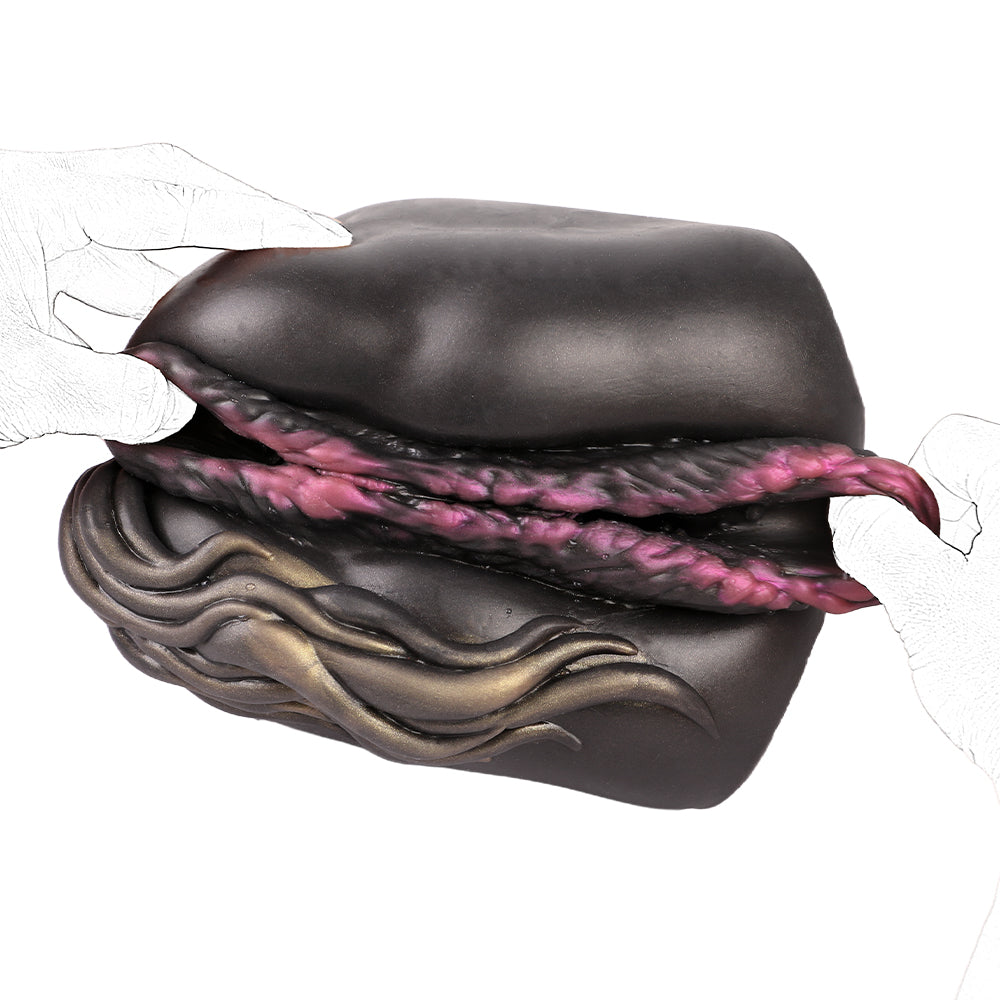 RealVagina Horse Pussy Torso Buttocks Male Masturbator in realistic design with textured features