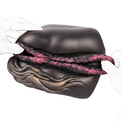 RealVagina Horse Pussy Torso Buttocks Male Masturbator in realistic design with textured features