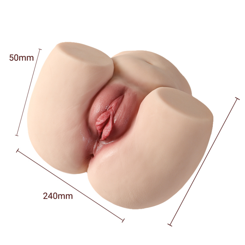 RealVagina Rosie Realistic Vagina ASS Pussy Sex Doll Torso with detailed textures for ultimate pleasure