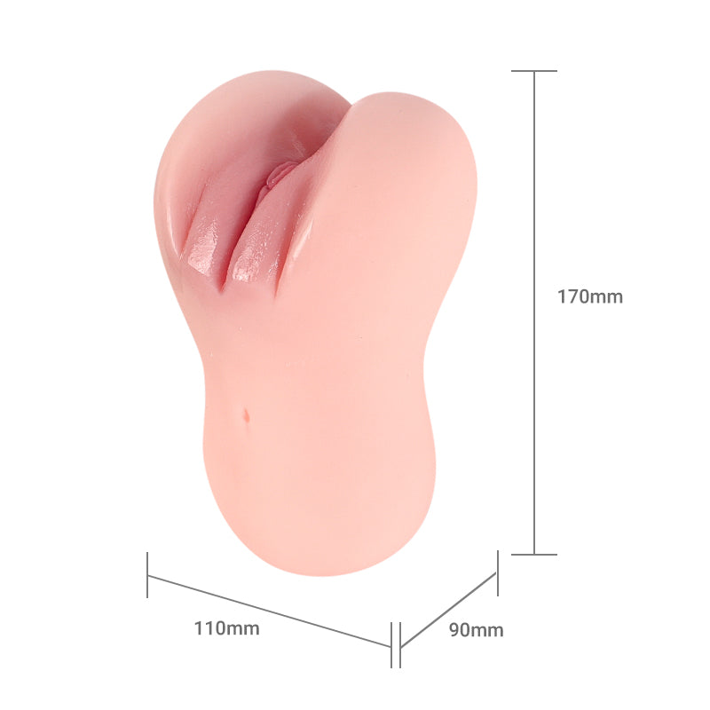 RealVagina Warm557 Realistic Vagina Masturbator Pocket Pussy with lifelike texture and dimensions for discreet pleasure