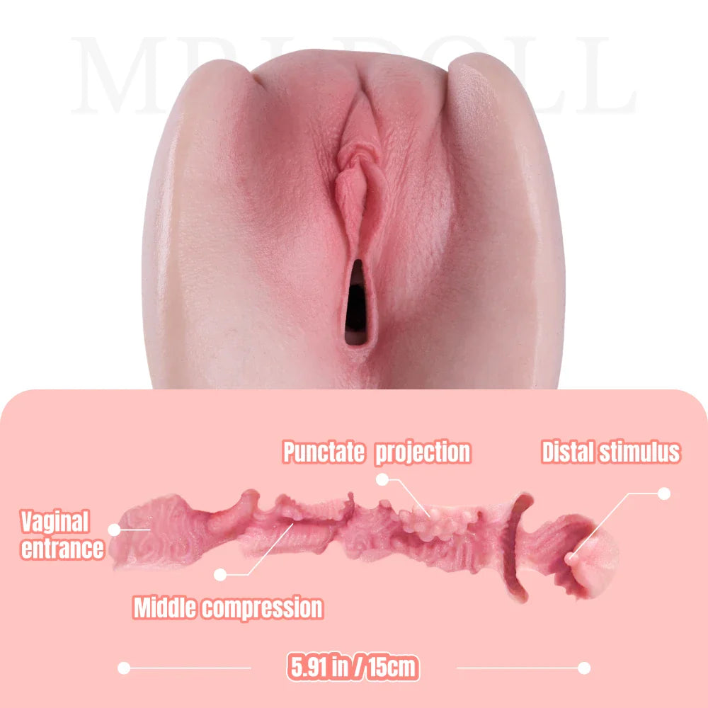 RealVagina Shinaryen Onahole 1:1 Replica Silicone Pocket Pussy Masturbator