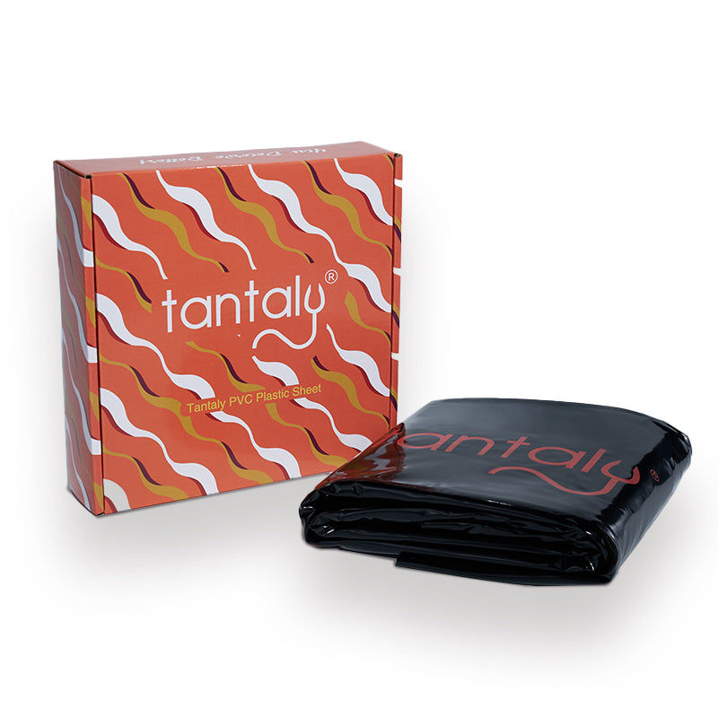 Tantaly PVC waterproof sheet, protects bed from stains, easy cleanup, sex game accessory 86.61in × 78.74in