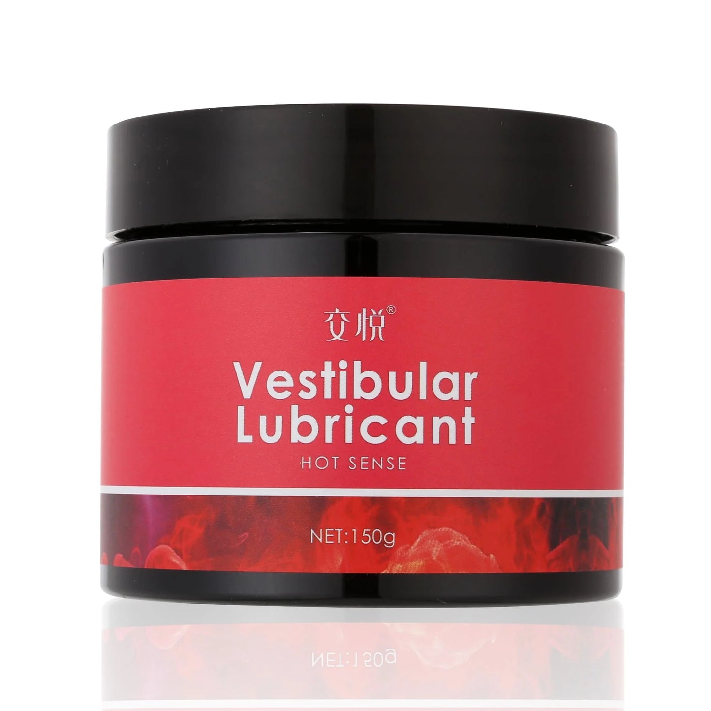 RealVagina Hot Sense Anal Lube in a 150g jar for enhanced pleasure and comfort