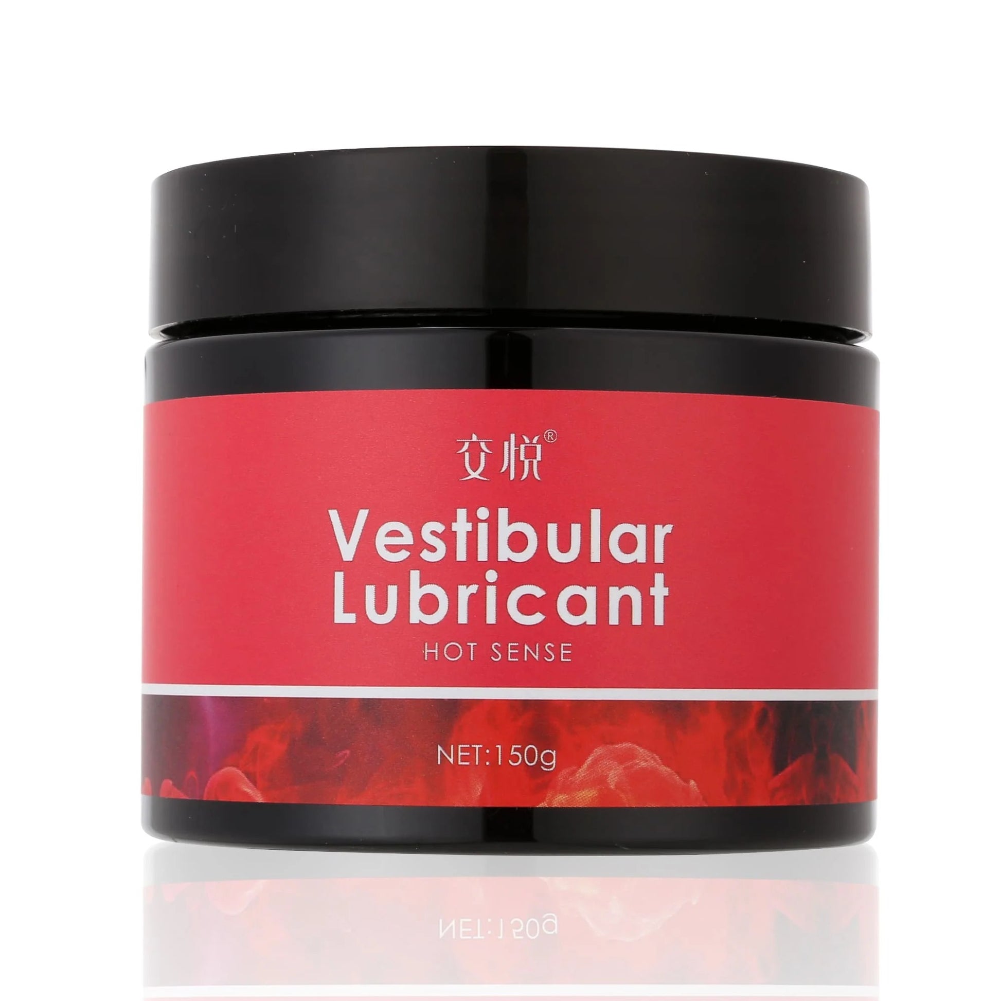 RealVagina Hot Sense Anal Lube in a 150g jar for enhanced pleasure and comfort
