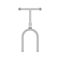 Non-movable waist joint
